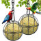 Vogelfutterspender, Meisenknödel-Futterspender, zum Aufhängen, für Zuhause, Garten, Wildtiere, Vögel, Spatzen