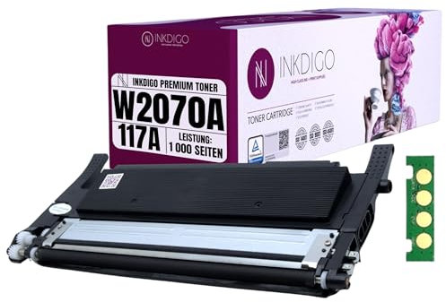 117A / W2070A mit CHIP - Premium TÜV Toner Schwarz Kompatibel für 117A für HP Color Laserjet 150a 150nw MFP 178nw 178nwg 179fng 179fnw 179fwg