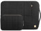 DOMISO 14 Pouces Housse de Protection Ordinateur Portable Sac à Main Pochette Compatible avec HP Stream 14 Pavilion 14 / Lenovo ThinkPad Yoga Ideapad/MacBook Pro/Dell Chromebook/ASUS, Noir