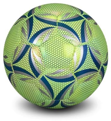 Sirxlevcy Leuchtender Fußball der Größe 4, Kinderfußball der Größe 4, Strahlender, im Dunkeln Leuchtender Trainings- und Spielball, Langanhaltende Helligkeit