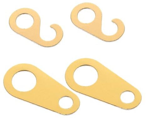 STOBAZA 4 Stück Teiliges Mechanisches Kuckucksuhr-kettenhaken Robustem Metall Vielseitig Kompatibel für Großuhren Einfache Montage und Zuverlässige Reparatur von Pendel Vogelgesang-Uhren