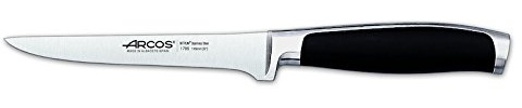 Arcos Serie Kyoto - Cuchillo Deshuesador - Hoja de Acero Inoxidable Forjado NITRUM 145 mm - Mango de Polioximetileno (POM) Color Negro
