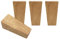 LLPEIJIE026 4 Stück Holz Möbelfüße,Möbelbeine,gerade eckig Eichefüße,Tischbeine,TV-Schrank Füße,Ersatz Schrankfüße,Tischfuß,für Sofa,Bett,Couch,Ottomane,mit Montageplatten & Schrauben(20cm)