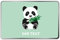 STEMPEL-FABRIK – personalisierte Metalldose eckig (20x13x5 cm | Panda) mit Namen – bedruckte Geschenkdose für Kinder – Keksdose mit Tiermotiv – Vorratsdose für Kekse, Plätzchen, Kaffee, Tee uvm.