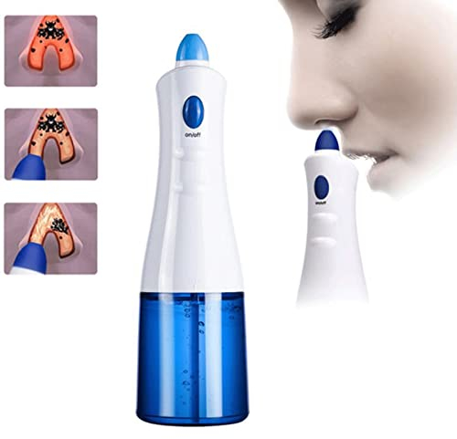 Botella De Lavado Nasal Nasal Neti Pot, Kit De Lavado Nasal con Dos Boquillas Neti Pot Eléctrico Botella De Ducha Nasal Enjuague Nasal para Adultos Y Niños