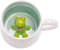Phitihui Cute Frog in Mug,3D Animal Ceramic Coffee Tea Cup,Graduation Birthday Gifts Valentines Mothers Day Easter Christmas for Women Men Mum Her Girl Boy Kid Teacher Friend