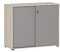Schildmeyer Aktenschrank, Holzwerkstoff, sandeiche Dekor/platingrau, 102 x 41 x 83,6 cm