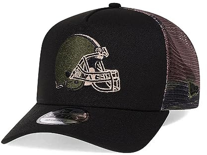 New Era Cleveland Browns Camo 9Forty A Frame Trucker Snapback Cap