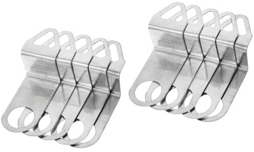 UKCOCO 10 STK Wanduhren Mit Glockenspiel Und Pendel DIY-Uhr Austausch Von Uhrteilen Aufhänger Für Uhrwerk Uhrenhaken Haken Für Wanduhren Uhrenersatzeinsatz Batterie Kreuzstich Legierung