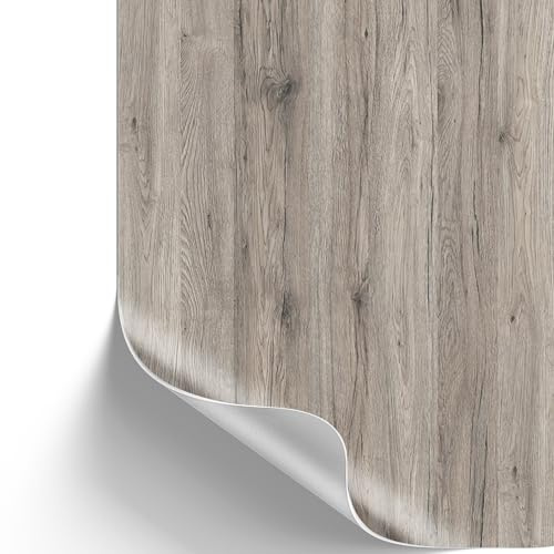 [13,89€/m²] Klebefolie in Holz-Optik inkl. Rakel & E-Book I Selbstklebende Holz Folie für Möbel & Küche - hitzebeständig & abwaschbar I Möbelfolie I Dekofolie (Sanremo Eiche sepia, 10m x 67,5cm)