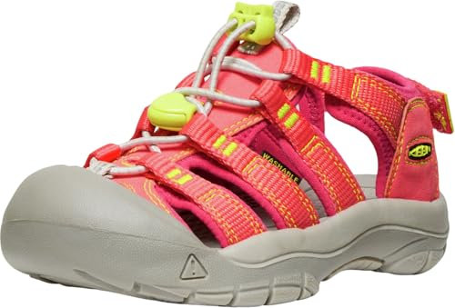 KEEN Unisex-Child Newport Boundless Adaptive Alternative Closure Easy On Outdoor Water Sandals, Dubarry/Evening Primrose, 1