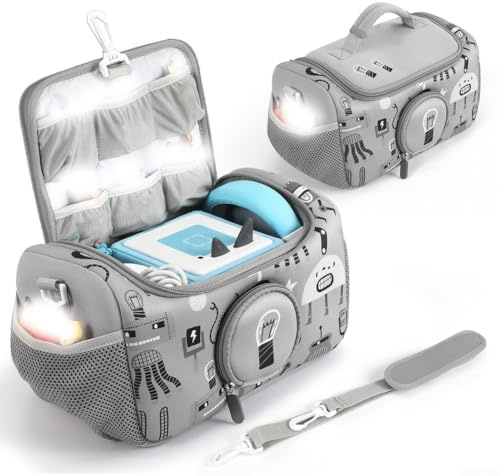 Carrying Case For Toniebox Starter Set, Storage Bag For Toniebox Audio Player, Carrying Box For Toniebox Accessories,Carrying Bag For For Toniebox Audio Player&Listen (Gray)