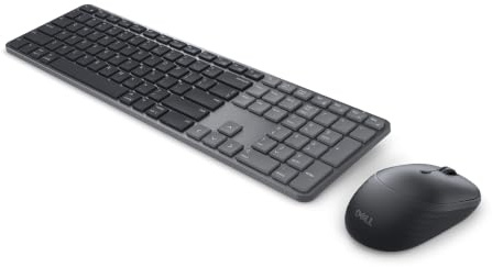 Dell Pro 7 KM726 Tastatur und Maus, Schwarz, deutsch (QWERTZ)