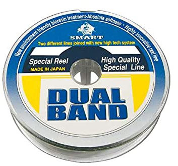 Maver - Filo monofilamento per pesca a doppia fascia, 0,16 mm, 0,18 mm, 150 m/600 m (0,18 mm (4,7 kg)/150 m)