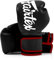 Fairtex BGV14 Muay Thai für Profiboxer & Trainer | Mexikanischer Stil für Schlagkräftige | MMA Handschuhe für Kampfsport | Leichte & stoßdämpfende Boxhandschuhe(14oz-Schwarz mit roter Trim)