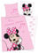 Disney´s Minnie Mouse Maus Bettwäsche 80x80 + 135x200cm 100% Baumwolle mit Reißverschluss
