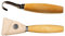 Morakniv Hook Knife 164 Left |13386| Spelucchino in acciaio inox, coltello da intaglio in legno di betulla, coltello affilato per fai da te, decorazione, arte, artigianato, legno di betulla