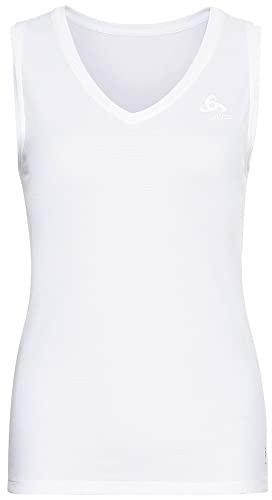 Odlo Unterhemd für Damen Ärmellos Active F-Dry Light | Funktionsshirt | Funktionsunterwäsche
