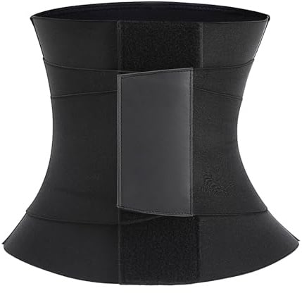 YOSICIL Taille Trainer Ajustable Shape Sculptants Sports Transpiration Ventre Plat Femme 3 Bandes de Scratch Serre Taille Elastique Nylon Lingerie Shapewear
