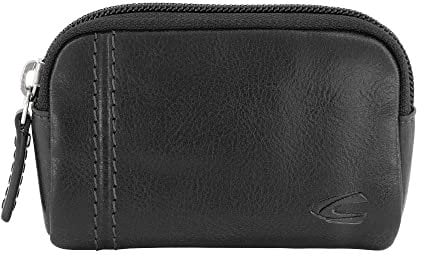 camel active Bilbao Herren Schlüsseletui Schlüsseltasche Leder Mittelgroß Schwarz