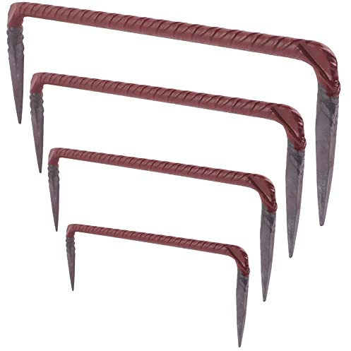 BAUSTER® 10x Bauklemme 250 mm Eine Schnalle die für die Verbindung von Dachstühlen und die Befestigung von Balken unerlässlich ist Ø12 Metall zum Verbinden von Gerüsten Holzkonstruktionen