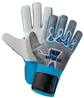 Erima Unisex – Erwachsene Flex-Ray Protect 2.0 Torwarthandschuh (7222402), grau/blau, 9