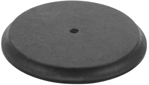 UKCOCO Table Lamp Base Weight:Table Lamp Base Round Weight Loader Heavy Duty Plastic Loader for Floor Lights Desk Lights,4.4inch,Black