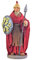 Holyhome Römischer Soldat mit Speer und Schild aus Terrakotta für 12 cm (4,72 Zoll), Maßstab 1:15 - Neapolitanische Krippe aus Terrakotta, verziert, handgefertigt und handbemalt, Made in Italy