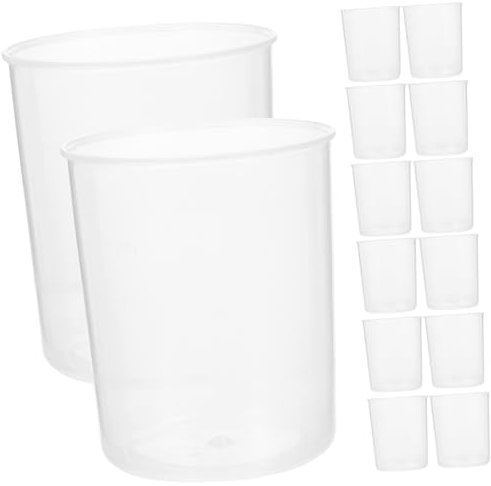 Cabilock Set Di 50 Misurini Per Miscelazione Cilindro Graduato Manuale Da 100 Ml Per Resina Epossidica E Prodotti Chimici