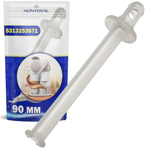 MONTERAL Tube Lait Machine a Cafe 90 mm Possède le Code D'origine 5313253671 pour DeLonghi Lattissima EN500 EN510 - Garantie de 10 Ans