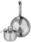 ELO 9866050 Batterie de cuisine 2 pièces, Ensemble de 1 Poêle de cuisson 24 cm et 1 faitout 14 cm Elo Profi Brillant, inox, induction