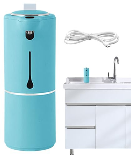 Distributore Automatico Di Liquidi | Dispenser Elettrico Senza Contatto Per Sapone Liquido | Porta Liquido Lavamani Da Duecentottanta Millilitri Per Adulti Uomini Donne
