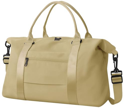 Travel Duffle Bag, Waterproof Weekender Bag Carry On Tote Bags for Women, Travel Essentials Sport Gym Bag for Men, Hospital Bag for Labor and Delivery, Overnight Bag Luggage Bag with Trolley Sleeve