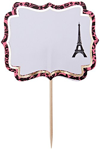 Amscan International 400138 A Day in Paris Personalised Food Picks