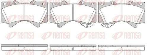 Remsa 1271.02 Brake Pads