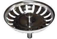 Tapon Fregadero Teka INOX. Desague colador Fregadero, Rejilla o Tapa de sumidero de Fregadero