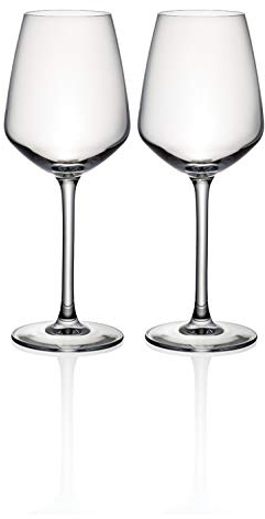 Cristal D'arques Bicchieri da vino bianco, set da 2, altezza 20 x larghezza 7,9 cm, 300 ml