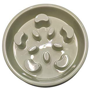 Lucky Dog Deli slow feeding bowl - stop your dog guzzling their food 7inch diameter