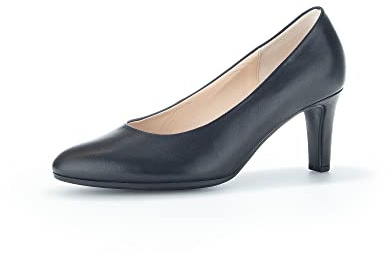 Gabor Women Court Shoes, Ladies Classic Court Shoes,Office Pump,Elegant,Comfortable,Business Shoe,Court-Shoe,Closed,Black (Schwarz),37 EU / 4 UK