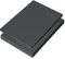 Platte aus Hart PVC Zuschnitt in | grau RAL 7011 | VERSCHIEDENE STÄRKEN | TOP QUALITÄT | (100 x 20cm, 2mm Dunkelgrau)