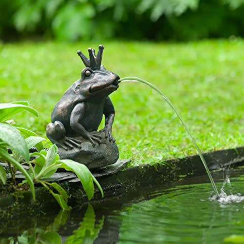 Fountains & Ponds – Dekoration – Ubbink Spitter Gartenbrunnen King Frosch