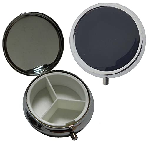 Pillendose Tablettendose (schwarz)