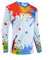 Hotlion Womens Cycling Jersey MTB T Shirt Long Sleeve Mountain Bike Motorcycle Outdoor Bicycle Clothing, White Orange, XL