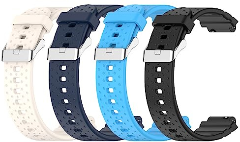 4 Stück Ersatz-Uhrenarmband, kompatibel mit Xplora X5 Play/X5 Kinder-Silikon-Armbändern, weiches Smartwatch-Armband für Kinder, Mädchen, Jungen, Geschenk