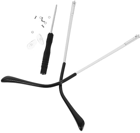 Lurrose 1 Paar Brillenersatzbügel Austausch Des Brillenbügels Brillenersatzbeine Hamster Zubehör Fußpolster Für Schiene Mini Mützen Zum Basteln Metall Einzelner Zahn Sonnenbrille