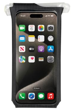 Topeak Unisex – Erwachsene Drybag Smartphonetasche, Schwarz, 6.1 EU