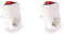 REV Steckdosenadapter, Steckdose schaltbar, Übergangsstecker, schaltbare Steckdose max.3500W, weiß (Packung mit 2)