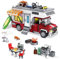 TOY PLAYER Ferien Camper Van Bausatz, Kreativer RV-Camper Van Bausatz, für Erwachsene und Jungen und Mädchen im Alter von 8 bis 12 Jahren, kompatibel mit Lego (924 PCS)