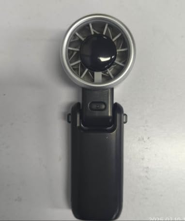 WHATOOK Hand Held Fan Rechargeable Portable:Handheld USB Fans with 5 Speed, 90° Variable Tilt Operated Mini Fan Foldable Desk Desktop Fans with LED Display for Home Office Outdoor Travel Black