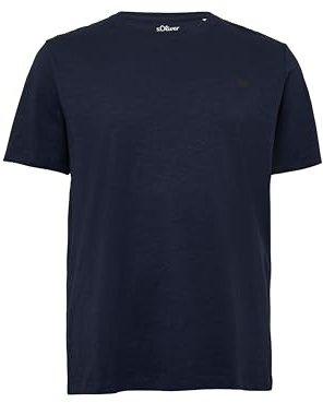 s.Oliver Herren T-Shirt Rundhals-Ausschnitt Kurzarm Große Größen (DE/NL/SE/PL, Alphanumerisch, 5XL, Regular, Regular, 5852)